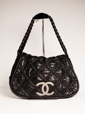 CHANEL Hidden Chain Matelasse Flap Bag